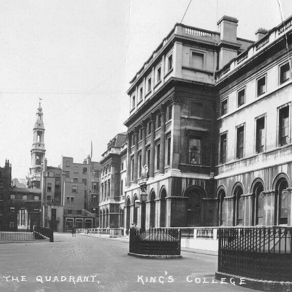 The King’s College London Quad.