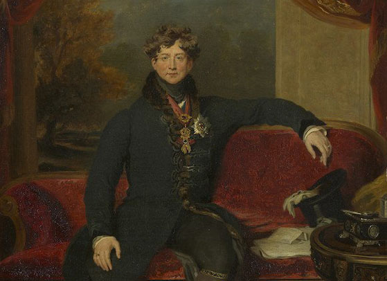 Sir Thomas Lawrence's portrait of George IV c.1822-1830